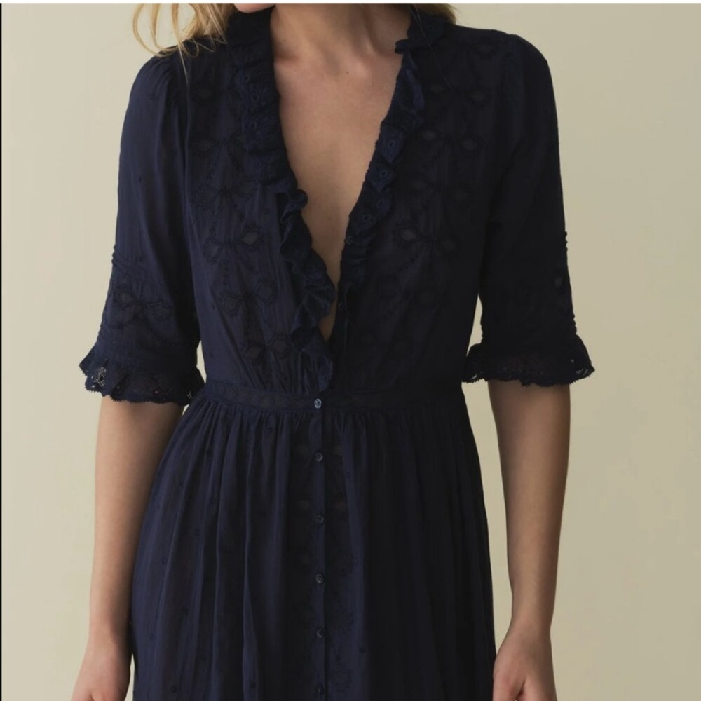 NWT Doen Rosabella Adriatic Lace Dress